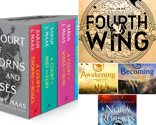 Angie's Bookshelf cover photo collage