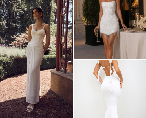 Bridal Event Dresses cover photo collage