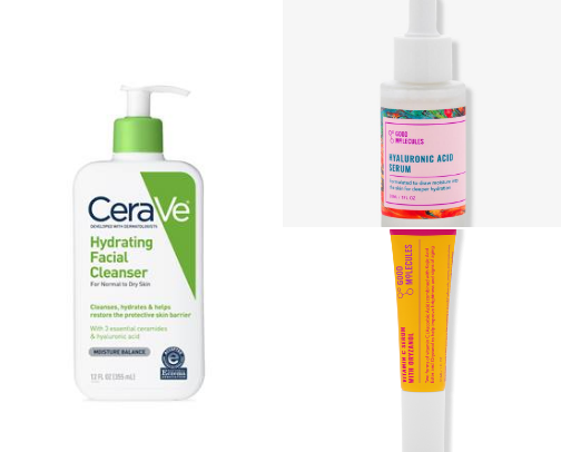 Skin care favs cover photo collage
