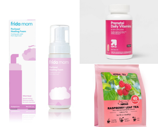Pregnancy/ postpartum cover photo collage