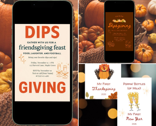 Editable Canva Templates cover photo collage