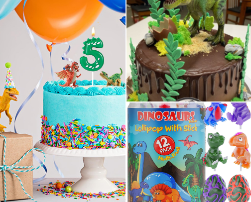 Baby boy first birthday 🦖 cover photo collage