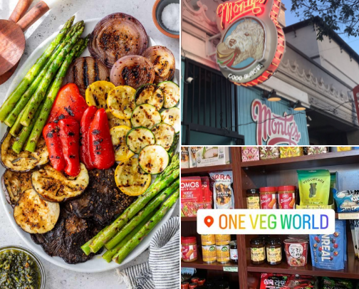 Vegan Food in SOCAL ☀️ cover photo collage