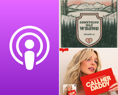 Podcasts I Listen To: You’ll Add To Your Stream Too!🎧🎙️✨ cover photo collage
