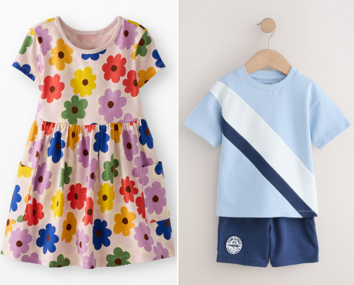 Cool Kid Outfits for those Hot Summer Days cover photo collage