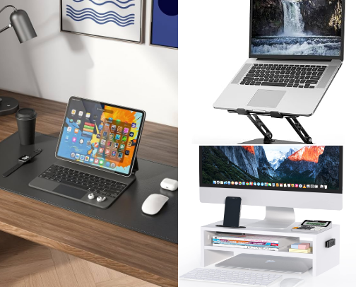 My fave desk setup recos cover photo collage
