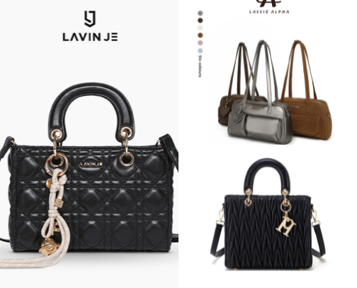 Bag Addict cover photo collage