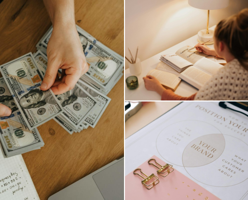 The Reading Corner | Mindset, Creativity & Life cover photo collage