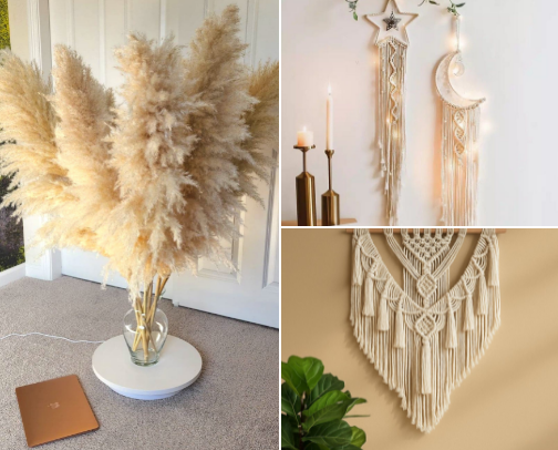 Boho Home Decor 🌸 cover photo collage