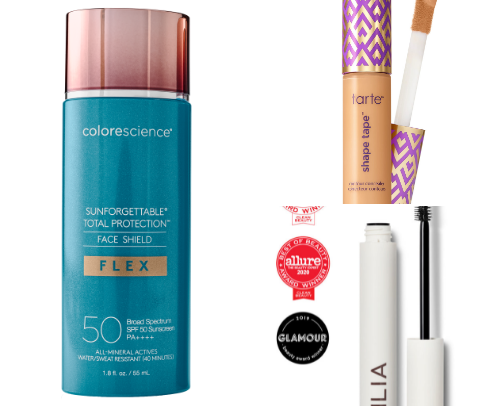Bare minimum everyday makeup cover photo collage