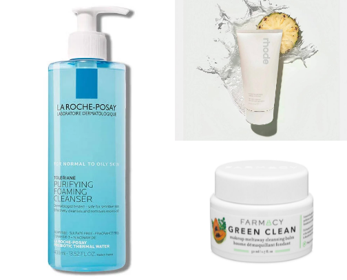 Skincare that makes my skin GLOW✨️ cover photo collage