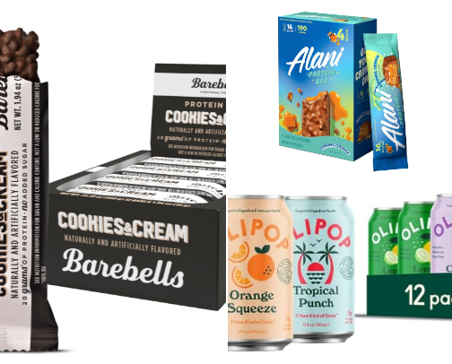 My drink and protein picks cover photo collage