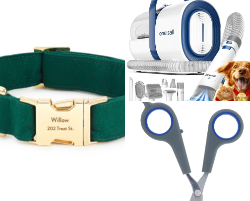 PUP MOM RECS!! 🐾💜🐶 cover photo collage