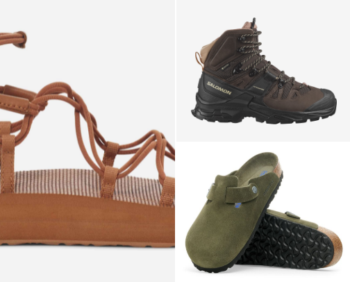 Granola Girl Dream Shoe Lineup cover photo collage