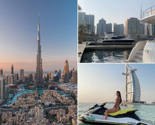 Dubai must visit 🇦🇪 cover photo collage