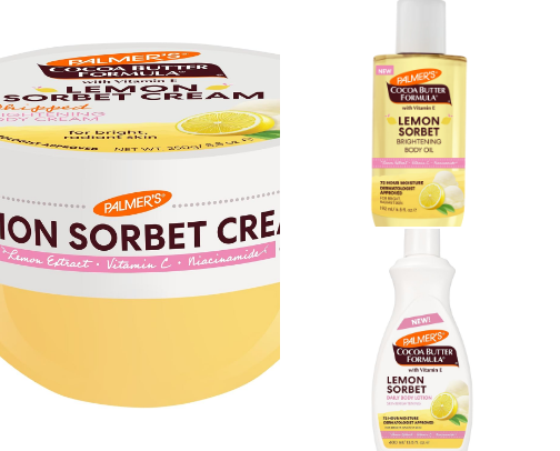 Palmers Lemon Sorbet cover photo collage