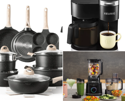 Kitchen and dining cover photo collage