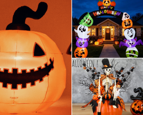 HALLOWEEN/FALL MUST HAVES cover photo collage
