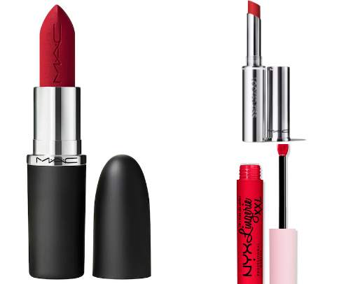 The Best Red Lipsticks cover photo collage