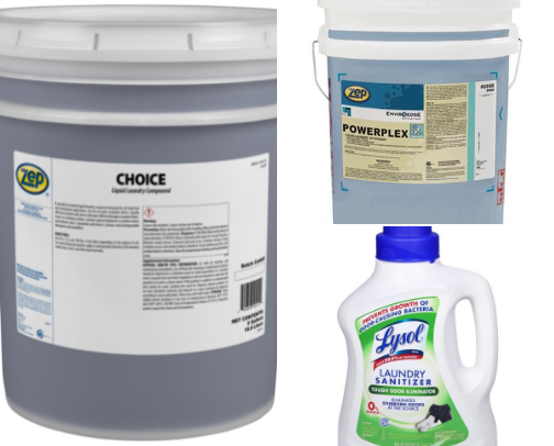 Laundry Supplies cover photo collage