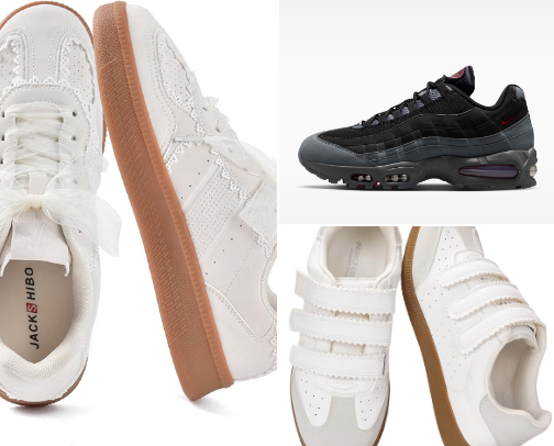 Stylish sneakers you need cover photo collage