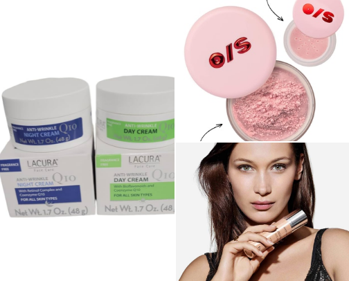 Skincare, Make-up finds cover photo collage