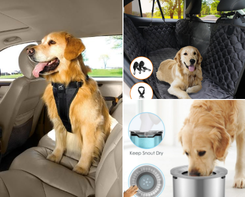 The Ultimate pet Travel Kit: Roadtrip Essentials cover photo collage