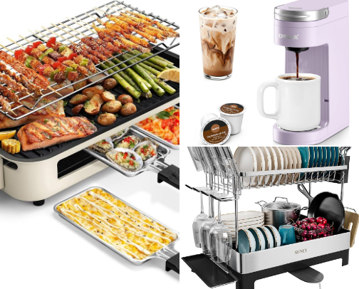 My kitchen gadgets cover photo collage