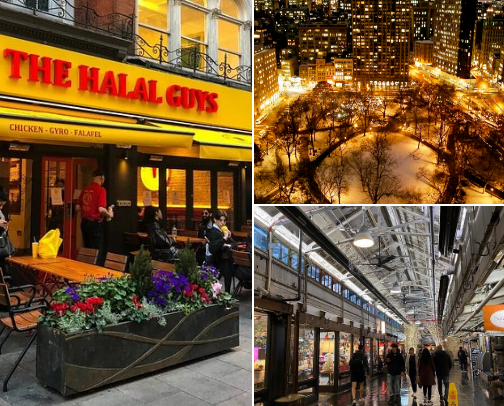NYC Fast Food cover photo collage