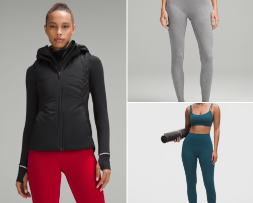 Lululemon Women’s Activewear: Leggings, Shorts & Training Essentials cover photo collage