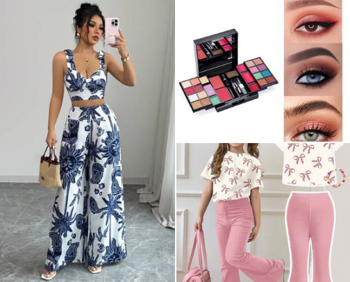 Here’s a Shein Vacation Wear & Beach Styles guide with organized sections and short, catchy descriptions so you can shop with ease: cover photo collage