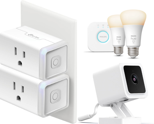 technology gadgets around my house cover photo collage