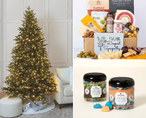 Christmas Magic: Gifts, Decor & More cover photo collage