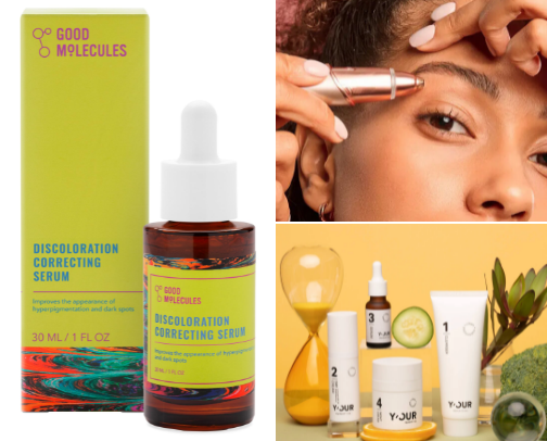 Skincare Faves cover photo collage