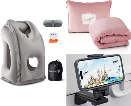 Long Flight Carry On Must Haves You’ll Actually Use ✈️ cover photo collage