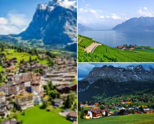 Switzerland cover photo collage