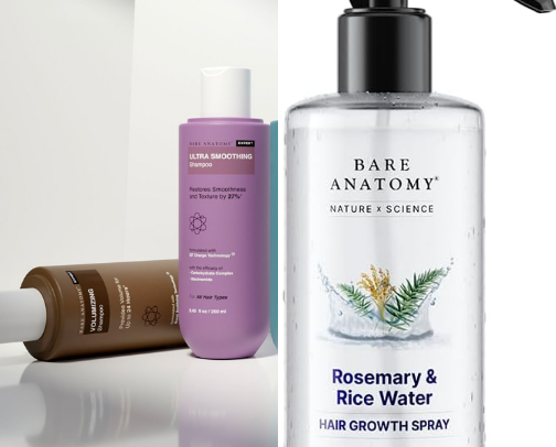 Haircare cover photo collage