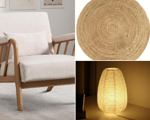 Calming Zen Reading Nook | Aesthetic Amazon Finds cover photo collage