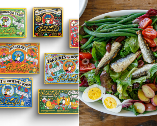 Tinned Fish Bish! cover photo collage