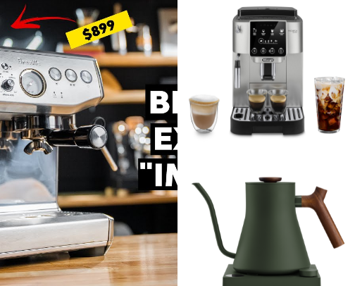 The Ultimate "Home Cafe" Barista Station (2026 Edition) cover photo collage