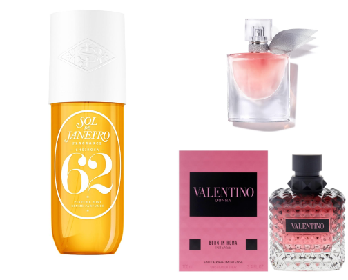 My favorite Perfumes cover photo collage