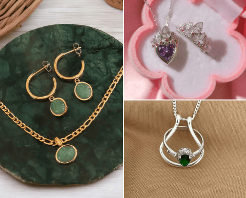 Jewelry Sets cover photo collage
