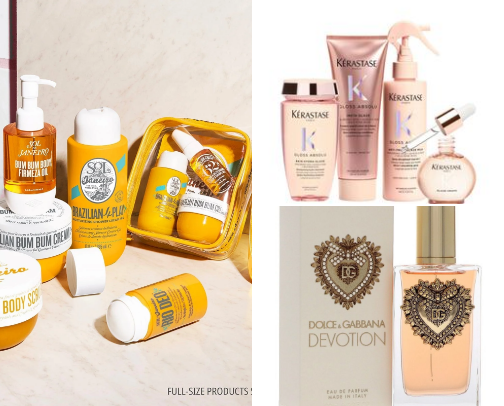 My favorite beauty recs cover photo collage