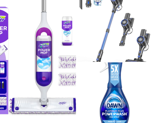Cleaning Items cover photo collage