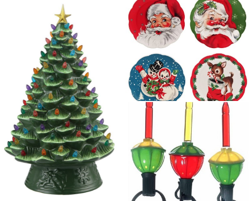 Make it a Nostalgic Christmas cover photo collage