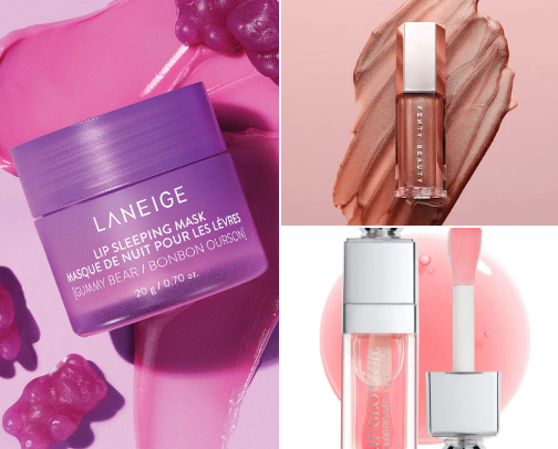 the best sephora products for lip hydration and shine cover photo collage