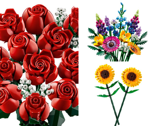 Copy of Say it with LEGO Flowers: Build Beautiful Bouquets That Last cover photo collage