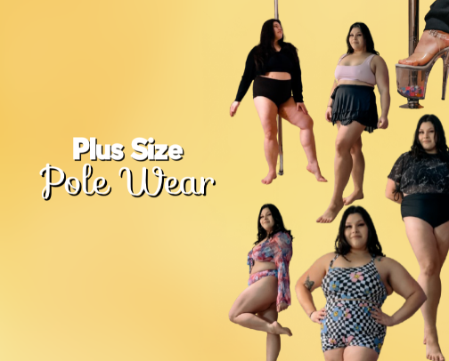 Plus Size Pole Wear cover photo collage