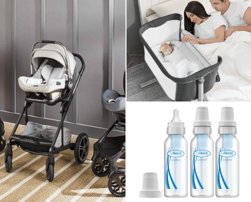 All about baby cover photo collage