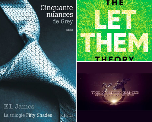My favorite book recs cover photo collage